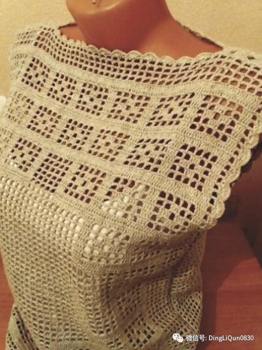 针织作品 36款时尚的花式棉钩针蕾丝图案上衣